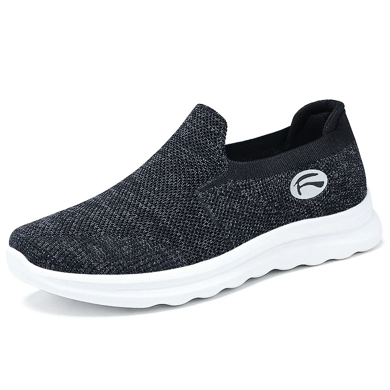 

669 fashion slip on sneakers tennis walking running men's shoes Walking Style Shoes, Blue,black,gray