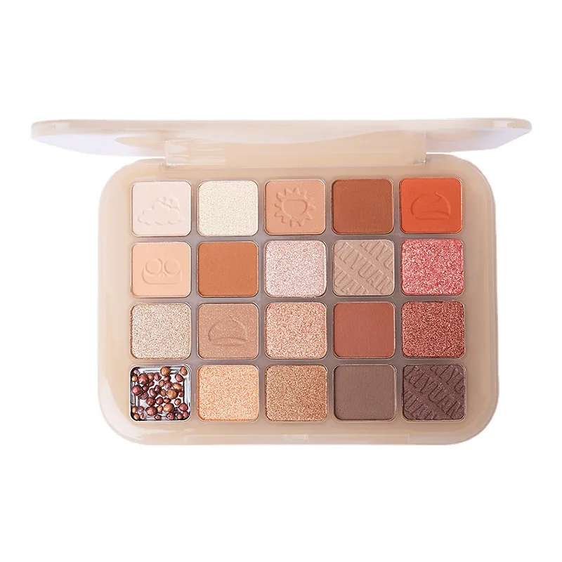 

Top Selling Eye Makeup Natural Shimmer High Pigment Makeup Glitter Eyeshadow Palette long lasting eye shadow palette
