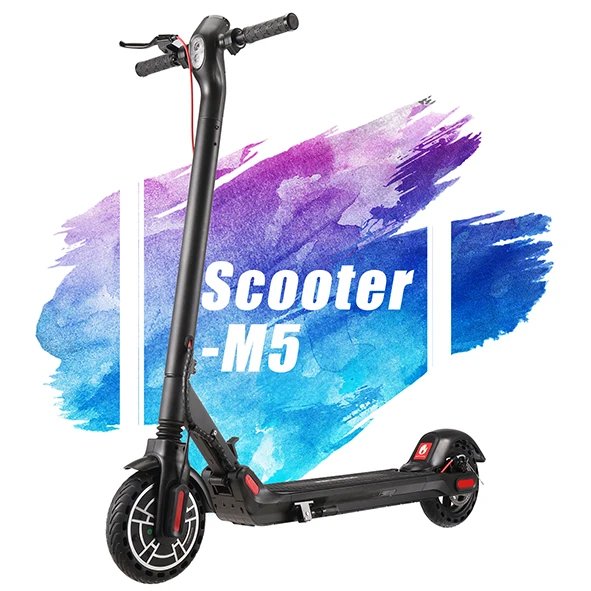 

EU US warehouse 8.5 inch 350W New style portable kick board 2 wheel electric scooter for adults microgo m5 electric scooter, Black/white/pink