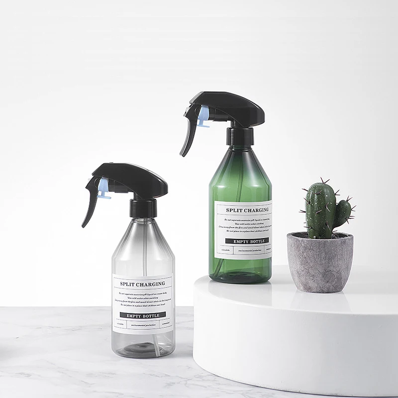 

300ml plastic mist spray bottle for filling disinfection water