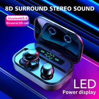 

Dropshipping Bluetooth Double ear Earbuds 2019 TWS Earphone wireless i9s tws For Iphone New Arrivals