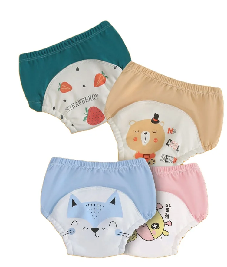 

Organic cotton soft baby training pants washable baby training cloth diaper wholesale