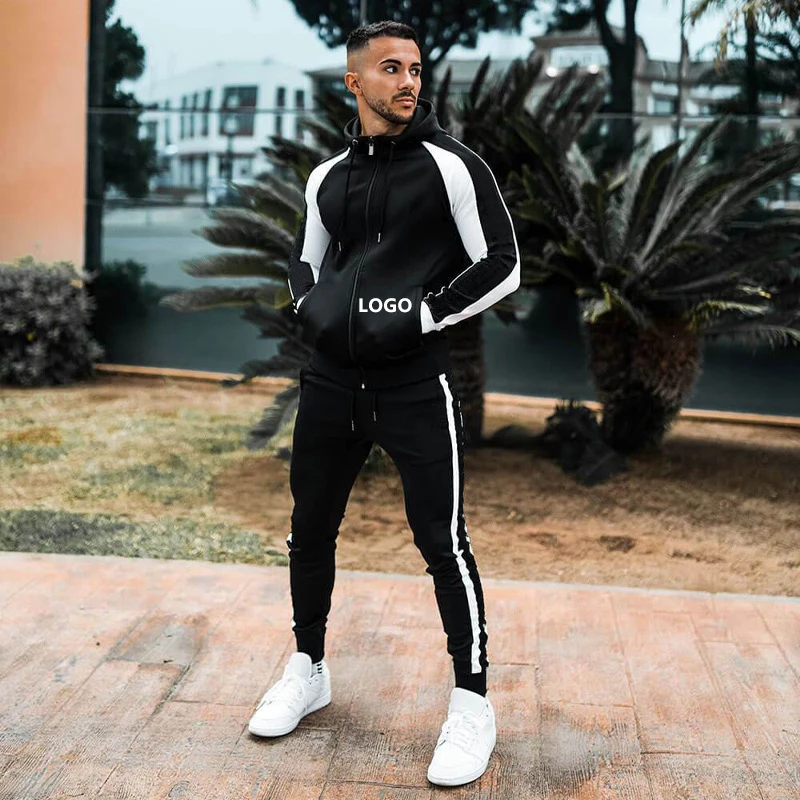 

Workout Gym Clothes Sport Suits Set For Men, As icture or customized make