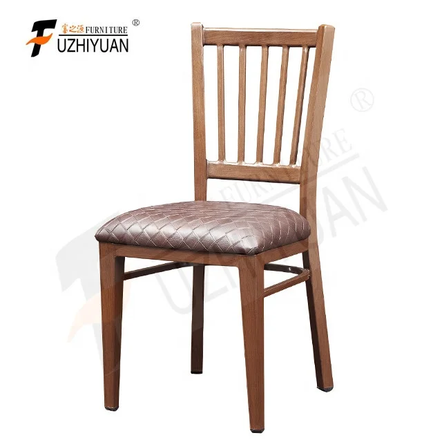 

Wood Grain Restaurant Chairs Hot Sale for Hotel Home Restaurant Coffee Home Furniture Dining Chair Living Room Furniture