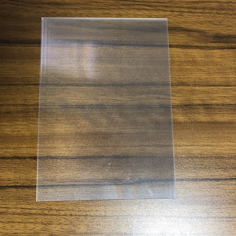 Custom Size 0.6 Mm Pet 75 Lpi 3d Lenticular Sheets Lens Sheet With