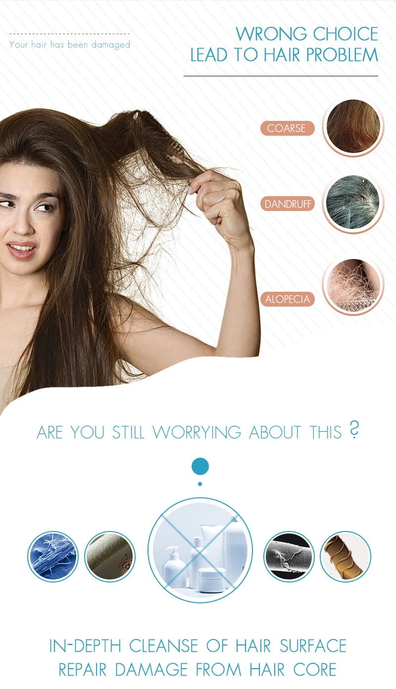 Salon Hair Rebonding Hair Perm Cream 3 In 1 Permanent Hair Straight