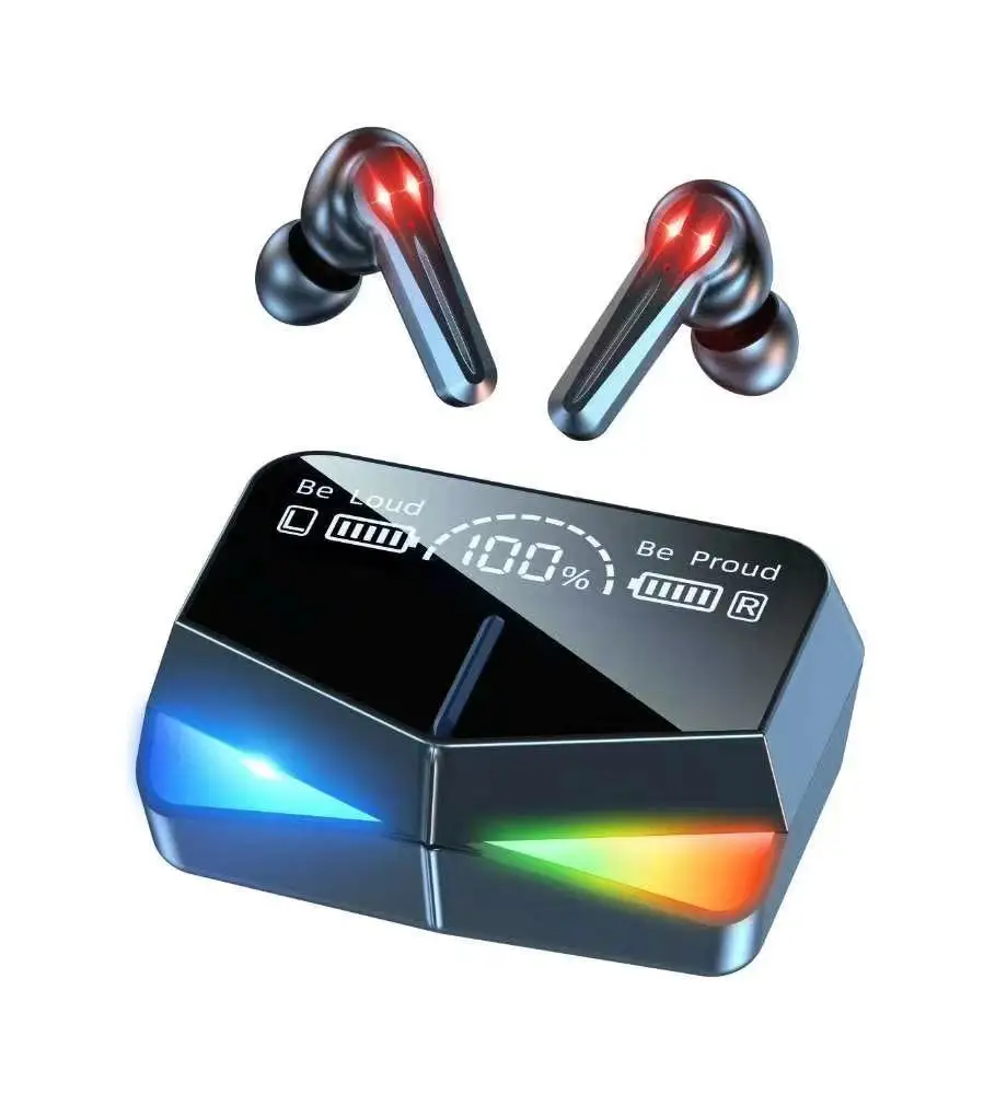 

innovative products 202 Low-Latency 5.1 True Wireless ANC audifon 2000mAh Power Bank Gaming Earphone Headset M28 RGB Earbuds