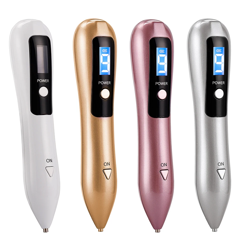 

Best Selling Sweep Spot Mole Plasma Pen Removing Wart Corns Dark Spot Remover Skin Care Laser Mole Tattoo Freckle Removal Pen, Gold