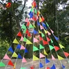 pretty String Flag Banner Country World Flags banner triangle flag for Party Events Classroom Garden Festival Decorations