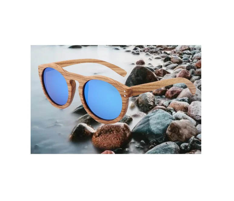 

Classic High Quality Sunglasses Zebra Wood Glasses Round Polarized UV 400 Sunglasses 2021, Any colors