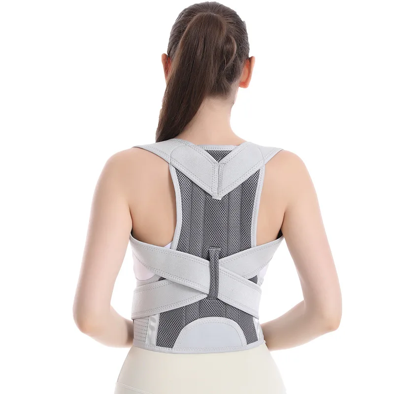 Back Brace Fully Adjustable Straightener Improve Lumbar Support Belt Lower Back Pain Relief Back Support Belt