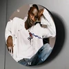 Biggest Free Sample 10.6 inch Sublimation Blank MDF Wooden Wall Clock Photo Frame