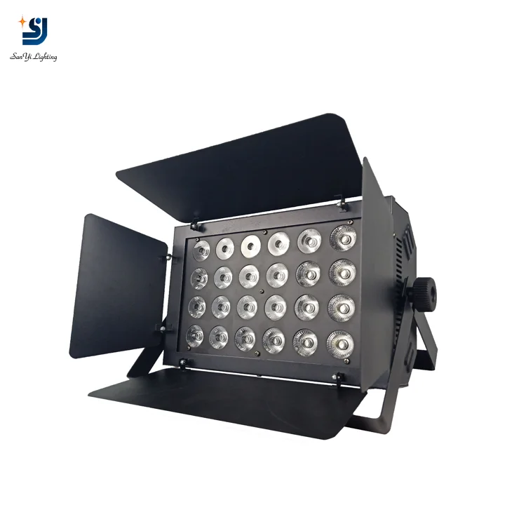 led stage light 24*10w 4 in 1 par can dj light LED Flood 100w / 200w Lights led