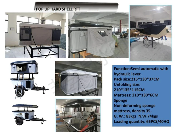 Great Price waterproof tent truck accessories travel trailer camper hard shell roof top tent