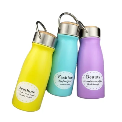 

Mikenda fashion wood lid stainless steel vacuum thermos flask portable water cup custom, Mix