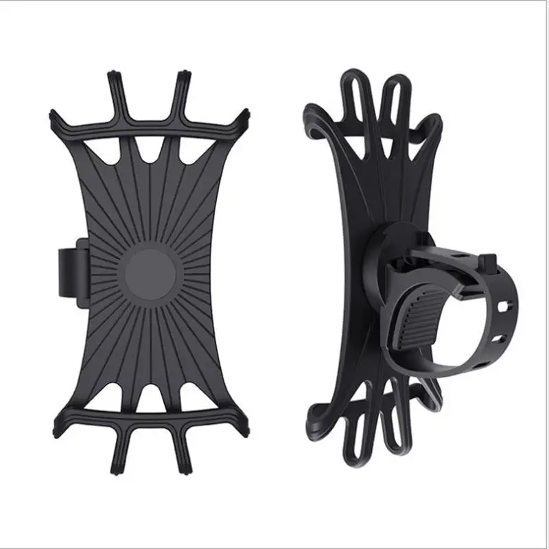 

Universal Motorcycle Silicone Bike Phone Holder Adjustable Bicycle Mobile Phone Holder for Bike