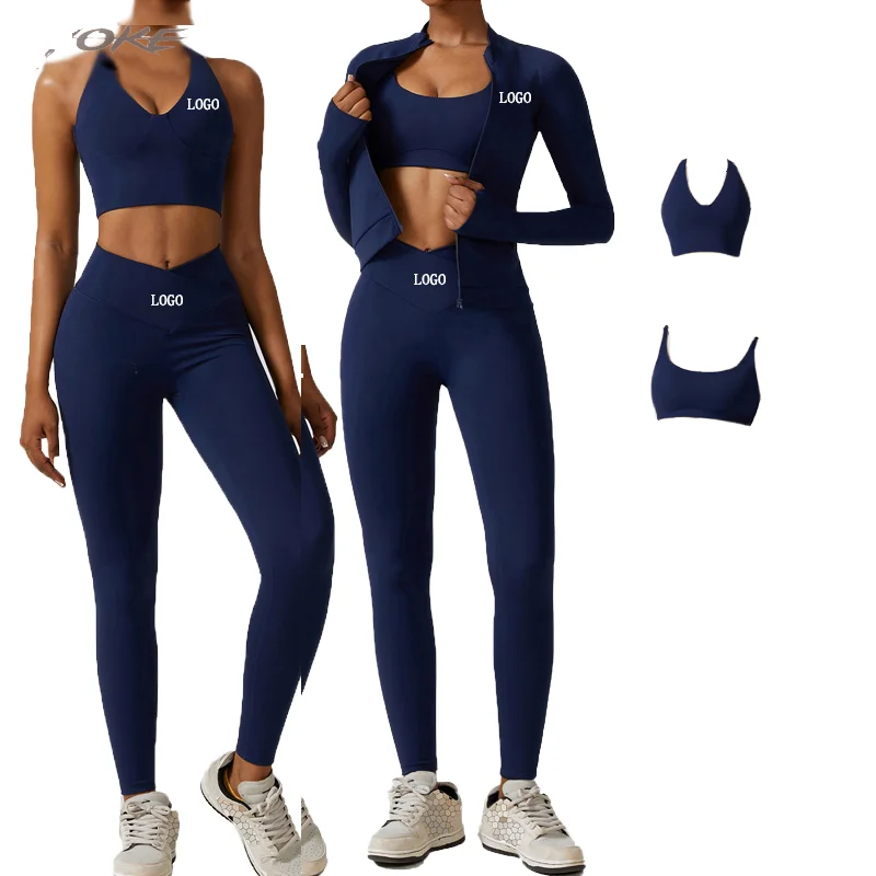 Quick-Dry High Elasticity High-Waisted Yoga Set