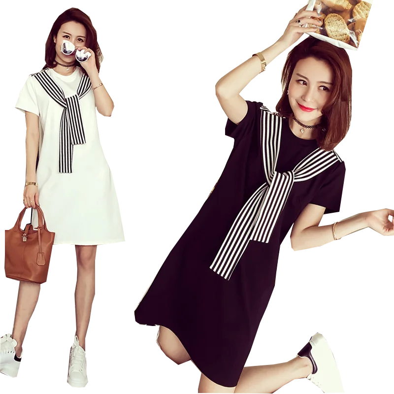 

2019 new style simple women casual fashion dress designs