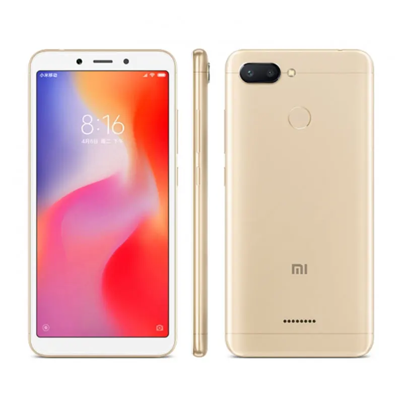

for Redmi 6 3GB 32GB Mobile Phone Global ROM 5.45" 18:9 Full Screen AI Face Recognition Dual Camera No box