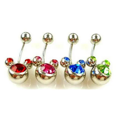 

mickey mouse navel rings piercing jewelry, As your requirement from color chat