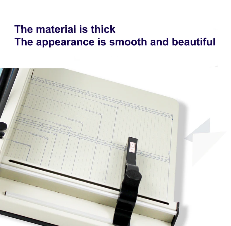 New Design Heavy Duty Paper Cutter 858 A3 Manual Thick Layer Paper Cutter for Office