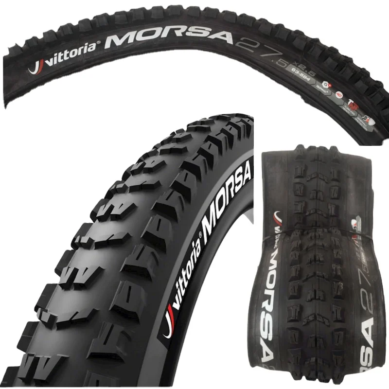 

Vittoria Morsa G+ TNT Foldable Tubeless Ready AM DH Enduro Mixed tire MTB Bicycle vittoria tires 27.5*2.3 27.5*2.5