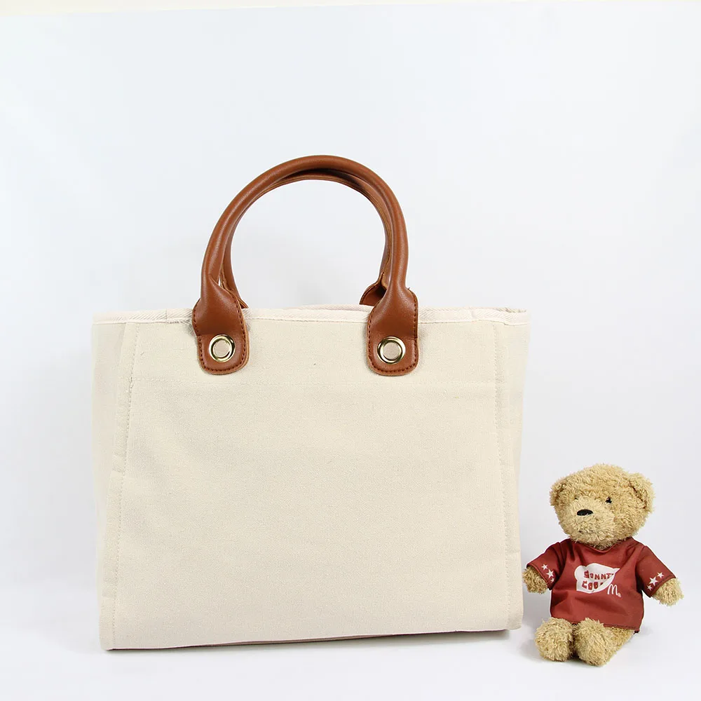 

High Quality Oversize Plain Women Canvas Tote Bag, Customized color