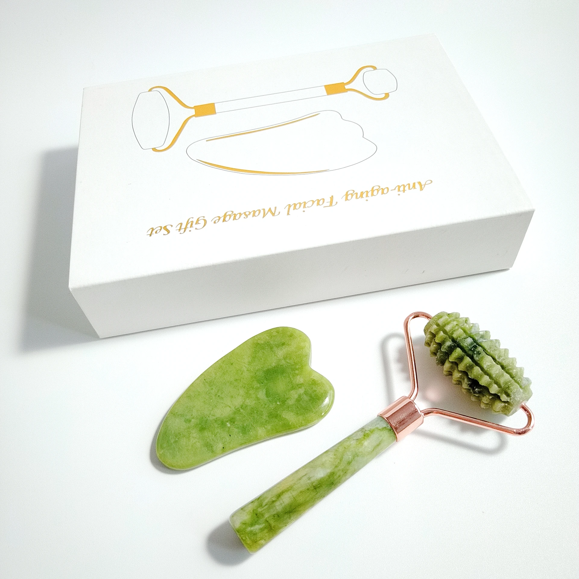 

Ready to ship Original Factory home use facial massage Xiuyan Jade Roller For Face with best price