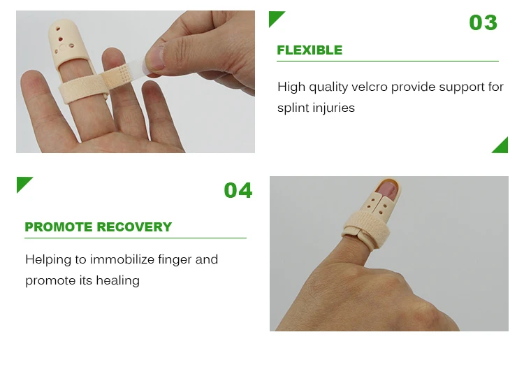 Hot Sale Finger splint Health and  Medical Quality Plastic Finger Splint