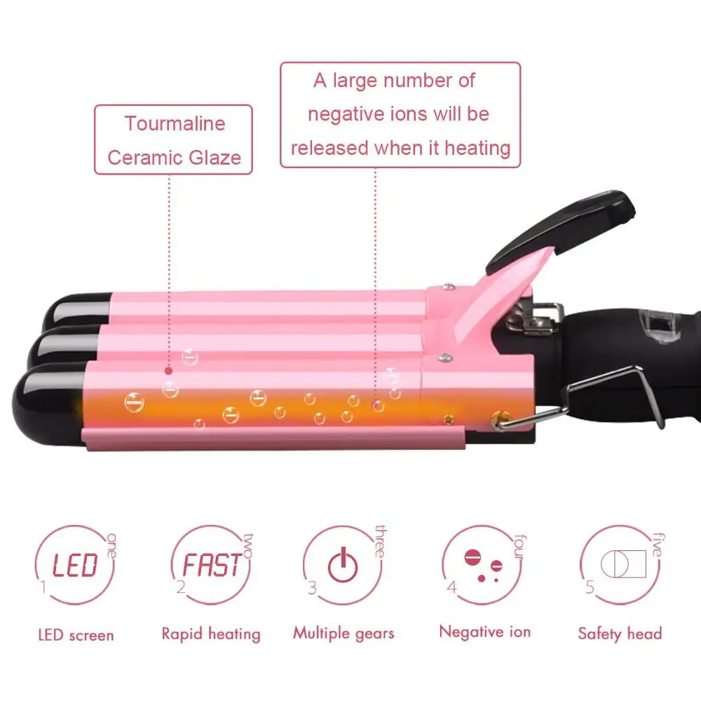 ceramic curling iron hair curler