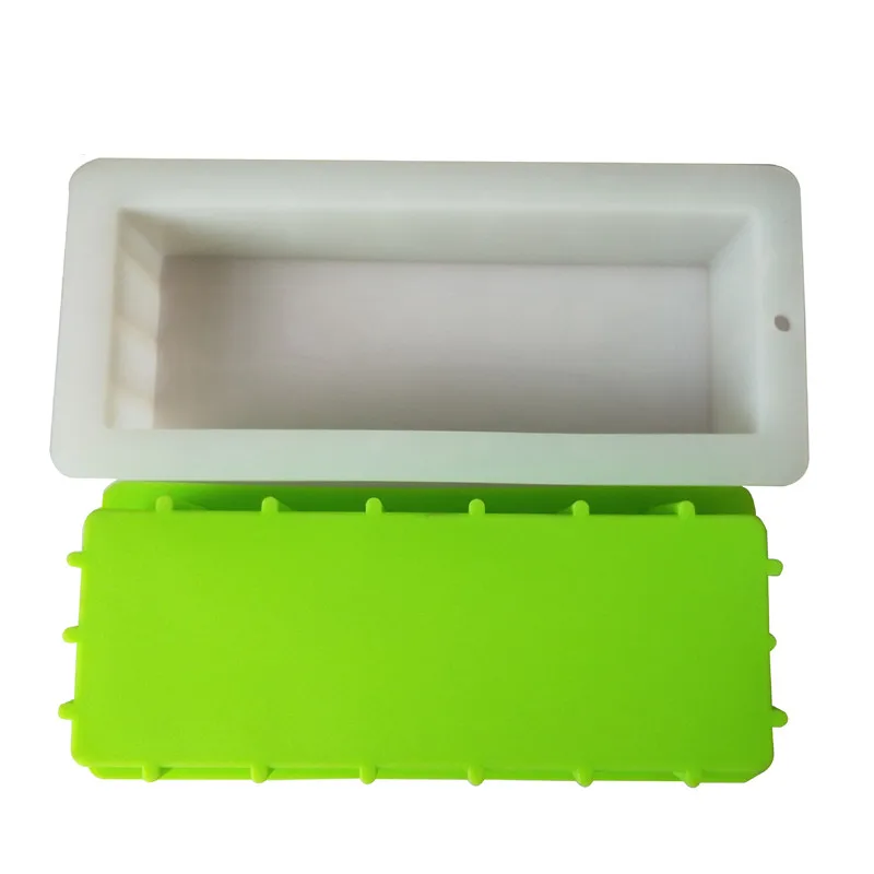 

0430 DIY rectangular toast bread silicone mold is not deformed, no belly, handmade soap rendering cake baking mold, Many colors are available