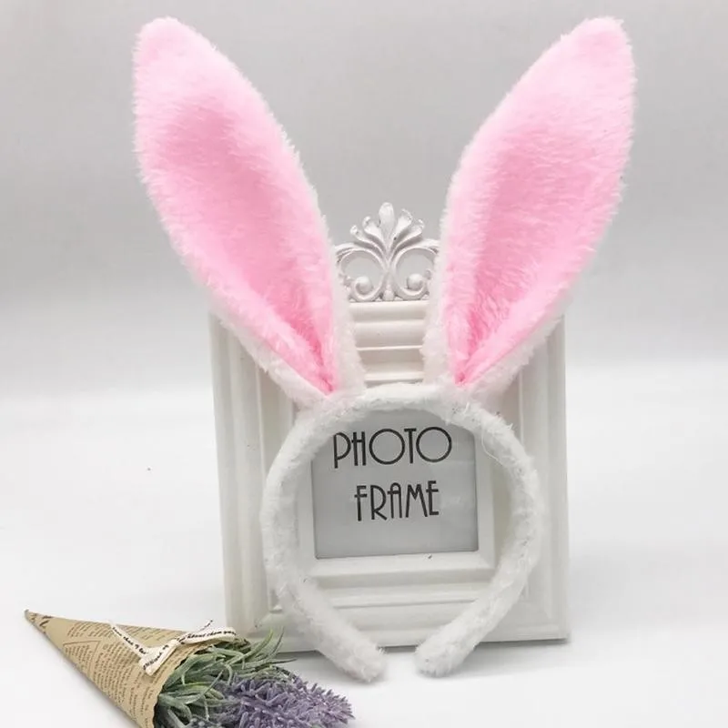 

Designer Wholesale plush bunny headband Easter Rabbit ear hairband hair accessories adult decorations easter bunny animal 2022