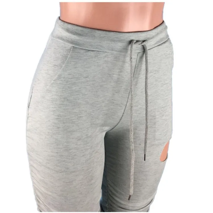 thick stacked sweatpants womens