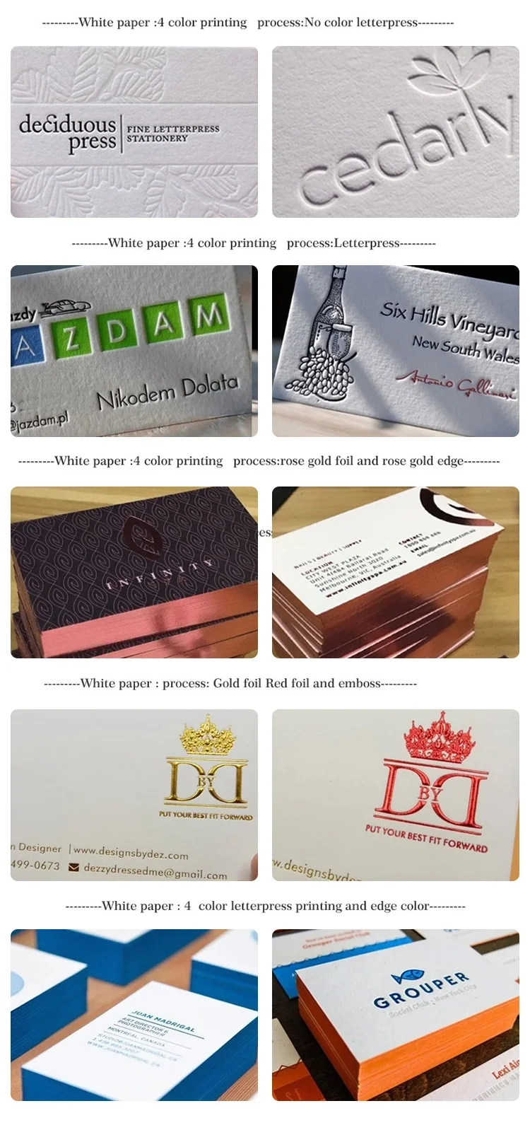 Plain Brown Kraft Paper Header Card For Earring Display Custom