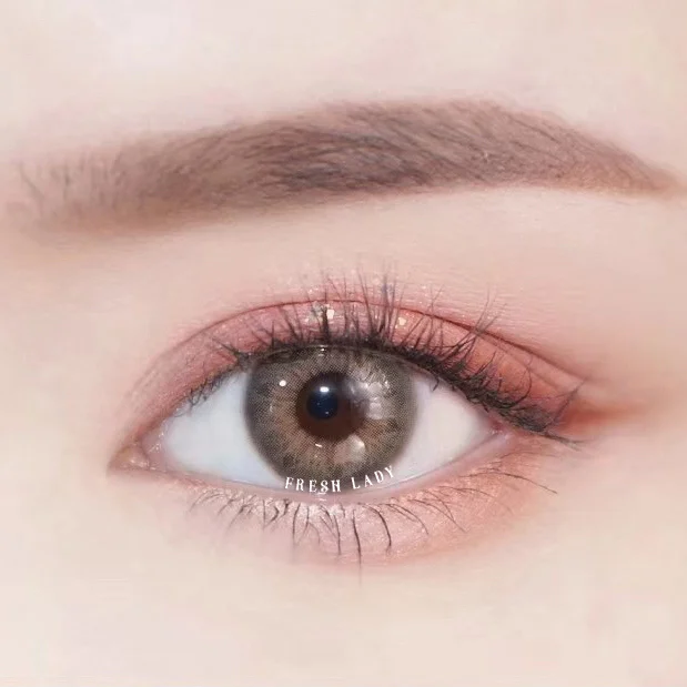 

Kangshida Factory DNA series brown hazel real Iris color contact lens wholesale
