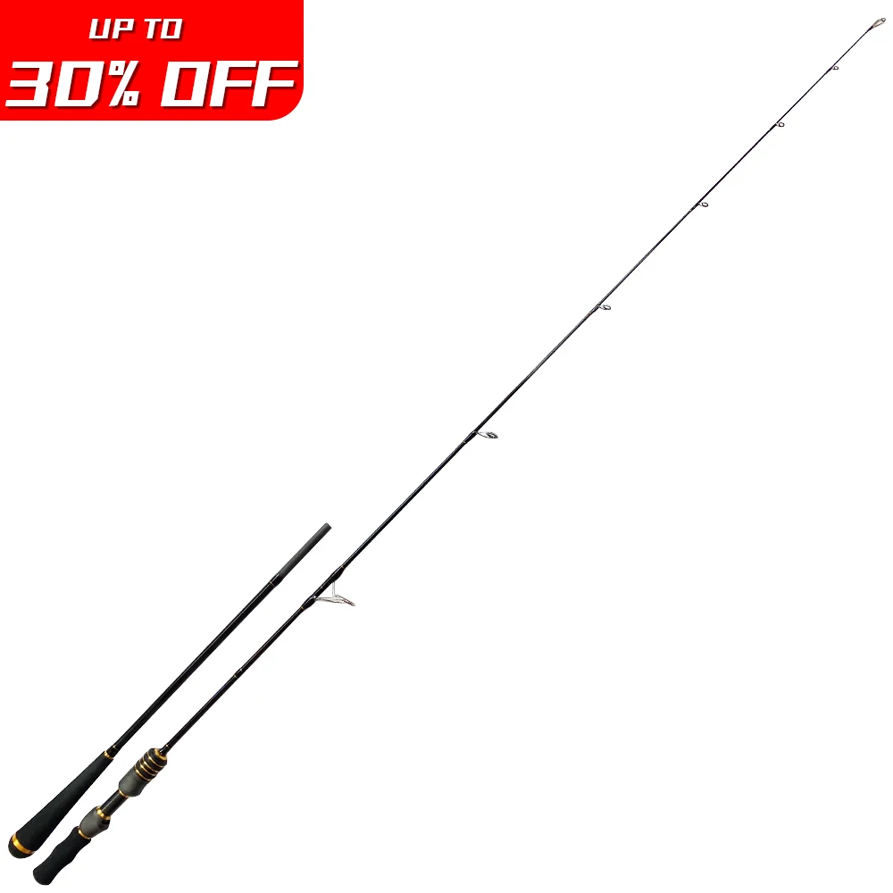 Newbility wholesale 1.9m MH 2 section spinning rods jigging rod saltwater light jigging rod, Customizable
