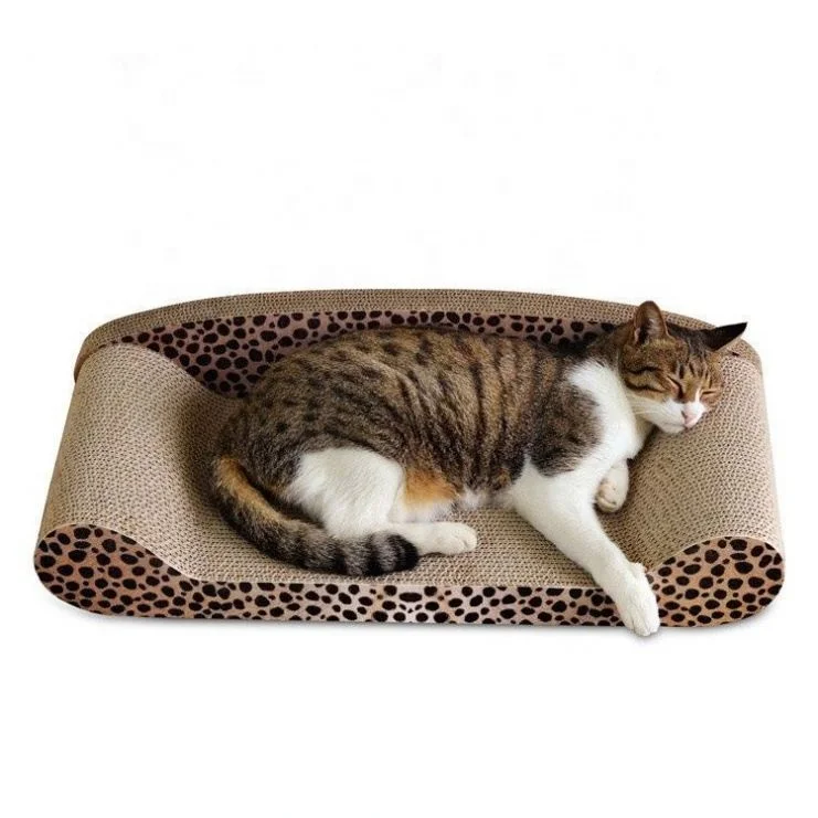 

Funny Rest Sleeping Backrest Sofa Pet Cat Litter Toy Scratcher, Photo