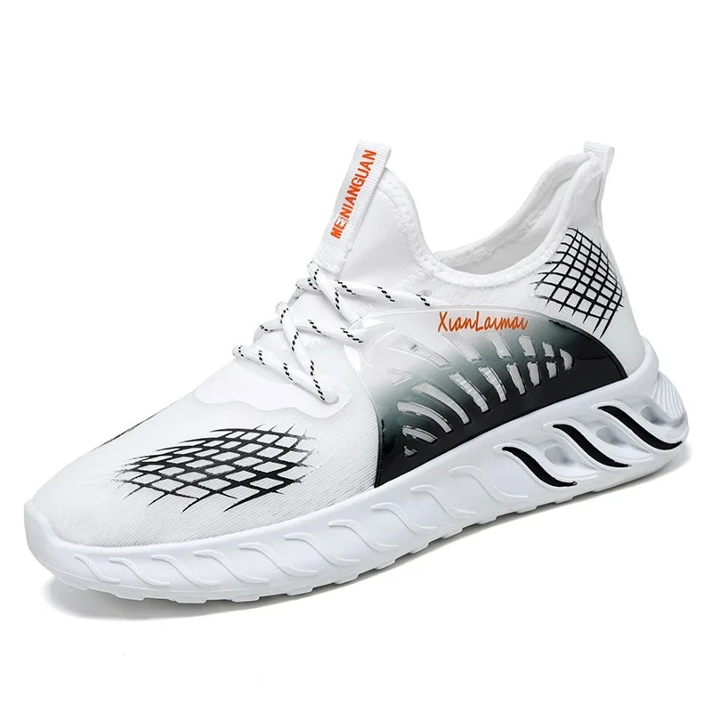 

Men's Summer Flying Woven Mesh Sneakers Outdoor Travel Sneakers, 3 colors