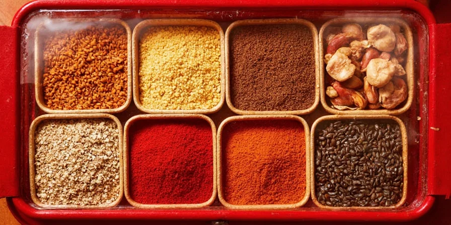 A spread of recipes using chili powder