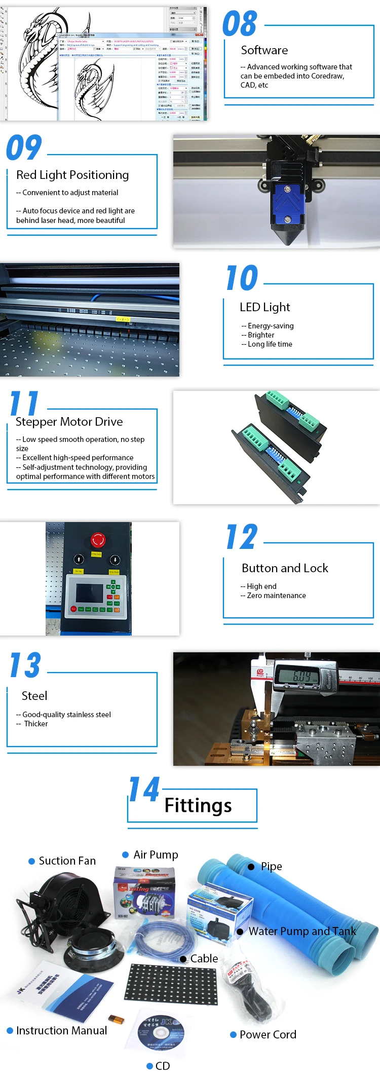 Factory Supplier 4060 Smartphone Laser Engraving Machine Serial Number Laser Engraving Machine