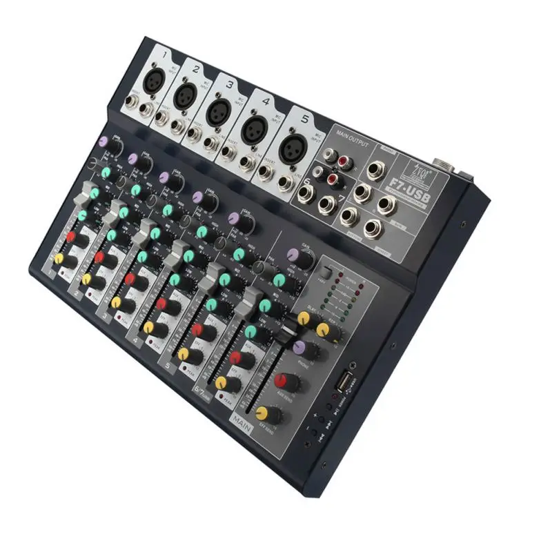 

GAX-F7 Stereo Mixer With Low Price