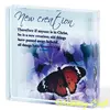 New Creation Butterfly Printing Cube For Church Souvenir
