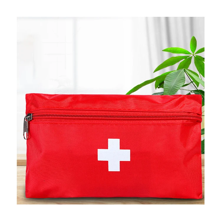 

Mini Storage Medicine Pocket Bag Red First Aid Bag, Customized color