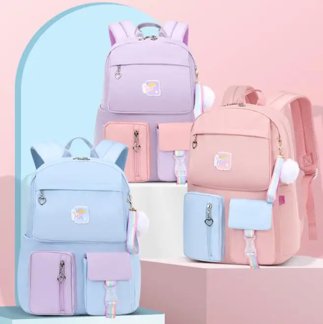 

Nice Fashionable Latest cute kids kindergarten children cartoon bookbags backpack teenage school bags for girls, Customized color