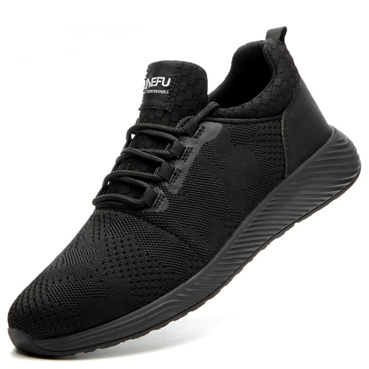 

Fashion Steel Toe Safety Shoes High Quality Safety Boot Black