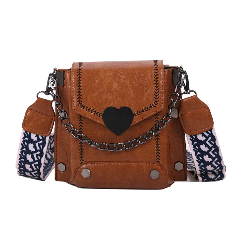 

Spring Summer New Arrival Luxury 2021 Floral Cute Purse New Textured Shoulder Fashion Retro Wide Strap Crossbody Bag for Woman
