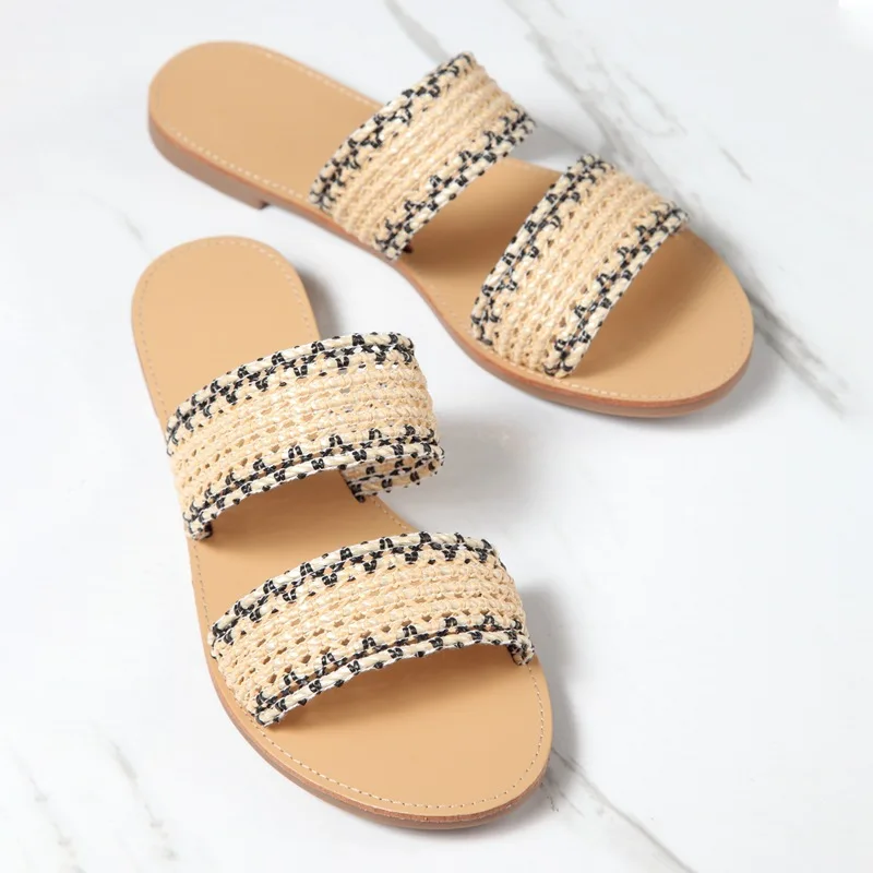 

Summer 2021new Outdoor Beach Fashion Flip Flop High Quality Flat Ladies Sandals Slippers For Women