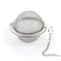 

Food Grade Ball Shape Tea Accessories Stainless Steel Tea Infuse