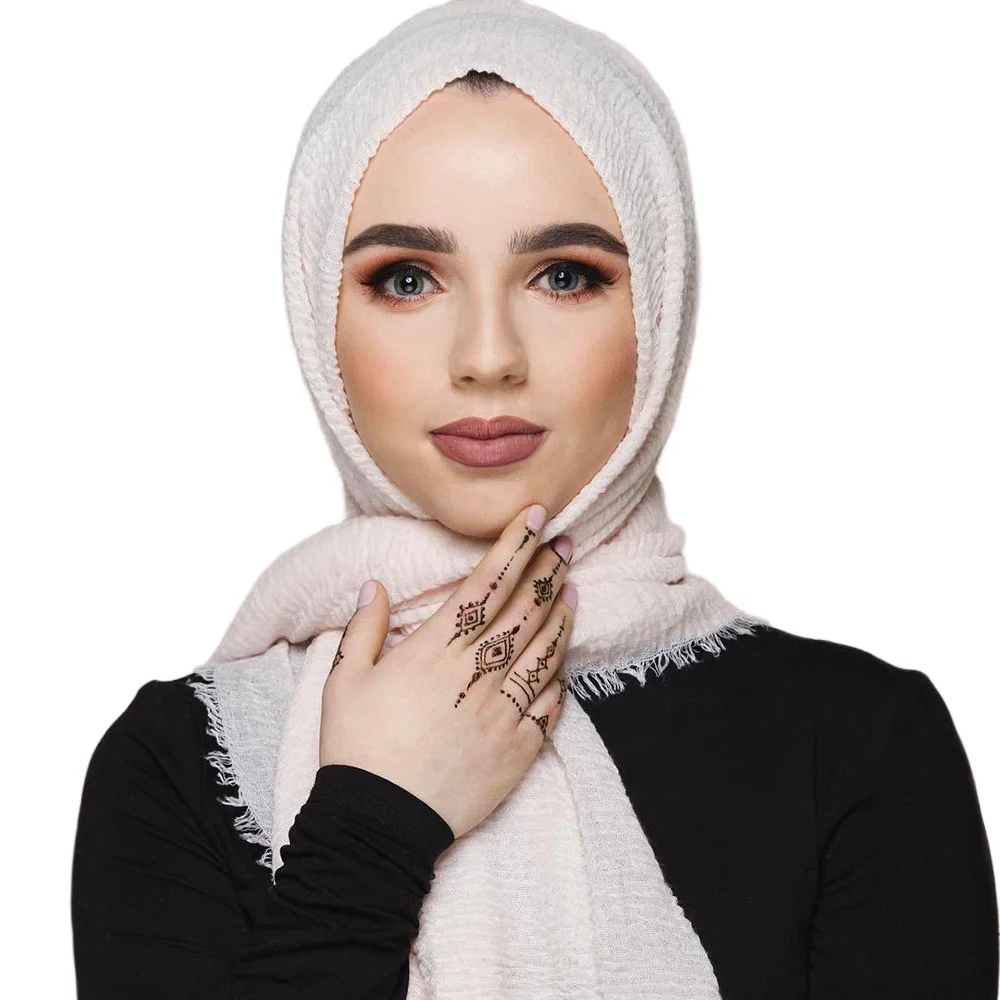 

Kangobaby wholesale malaysia hijab Bamboo Cotton Fashionable Jersey Turban muslims scarf Swaddle Wrap Shawls ethnic scarves