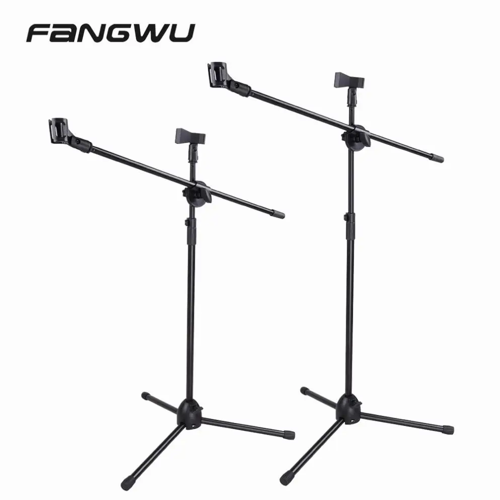 

Top Quality Gold Wired Standing Microphone Stand For Android